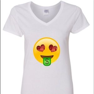 Heart eyes money